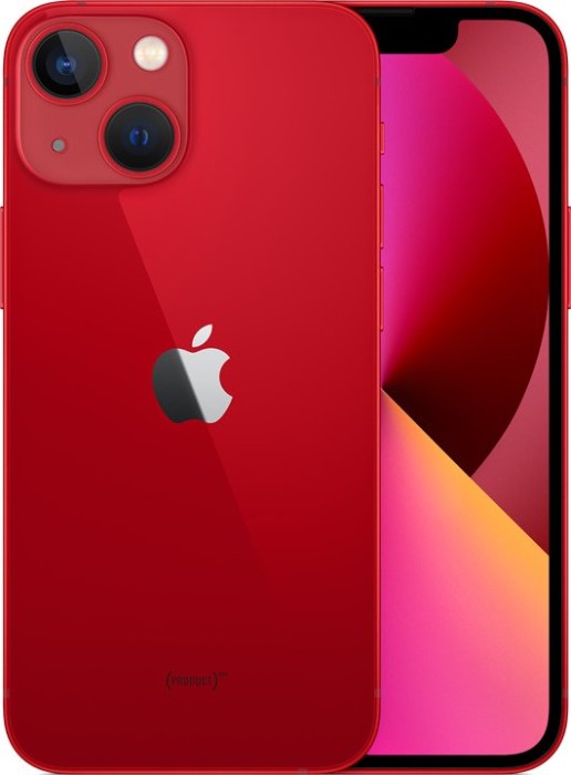 Apple iPhone 13 mini in de kleur Rood