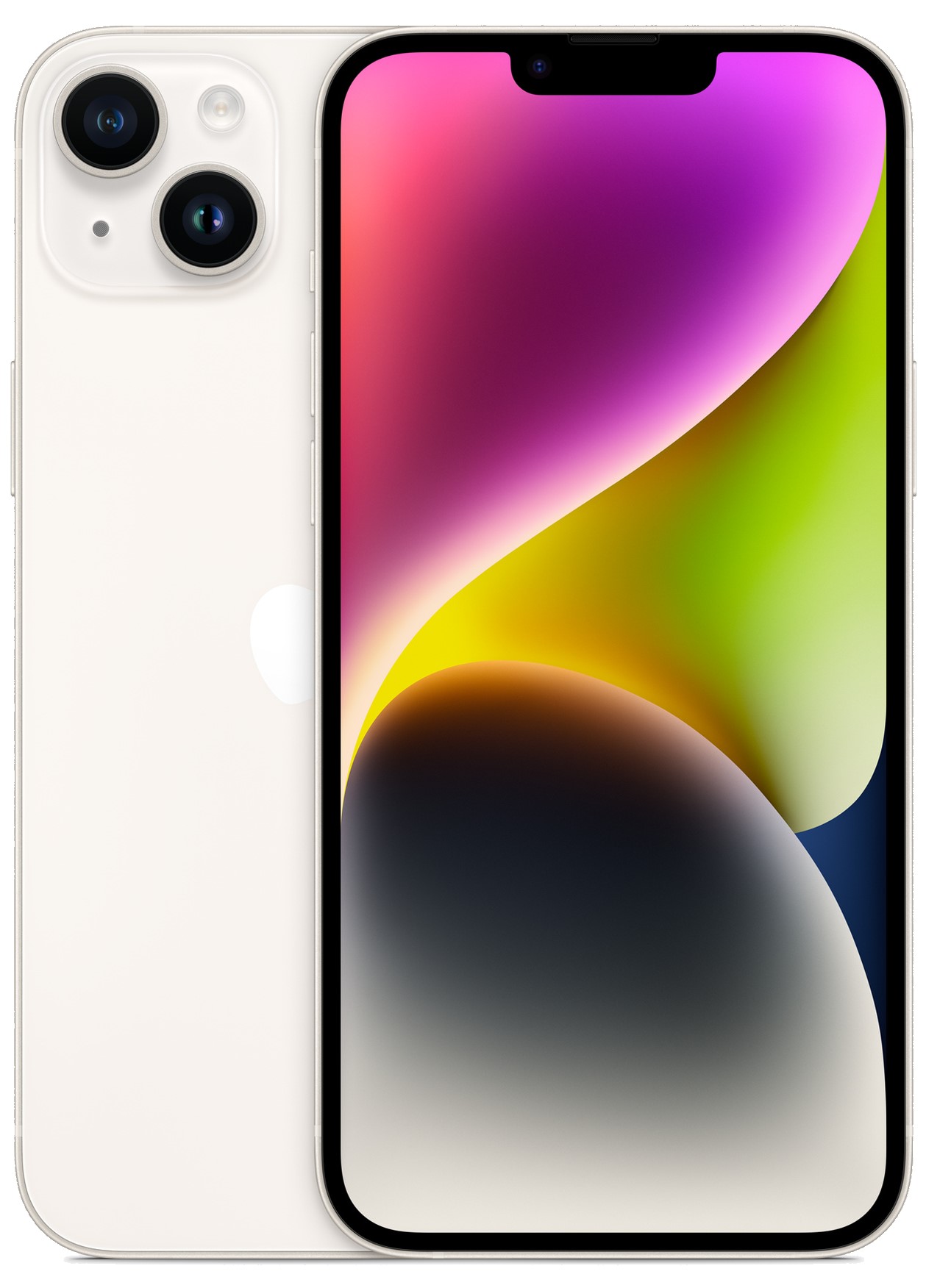 Apple iPhone 14 Plus in de kleur Sterrenlicht