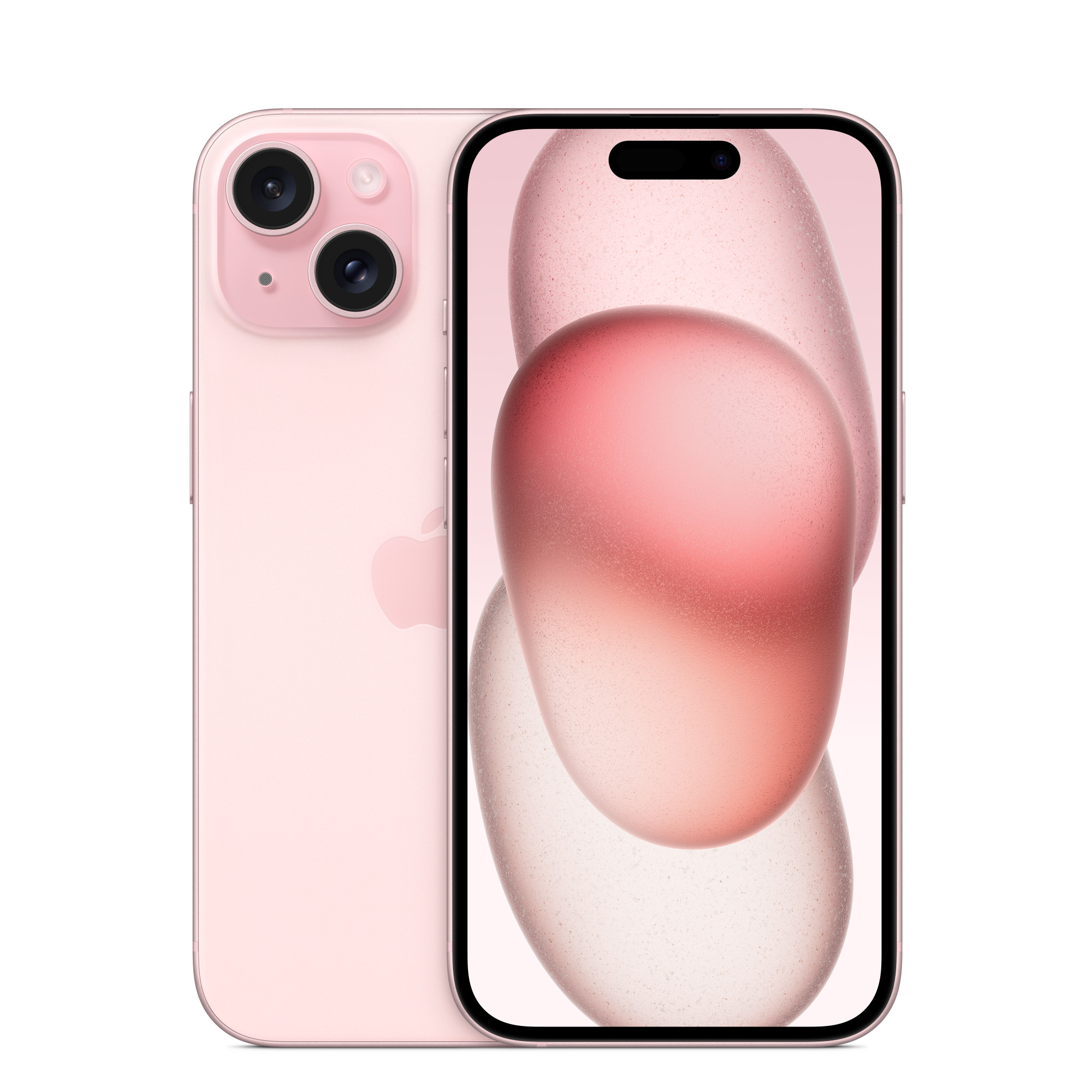 Apple iPhone 15 in de kleur Roze