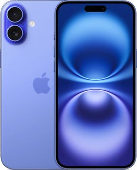 Apple iPhone 16 Plus in de kleur Ultramarijn