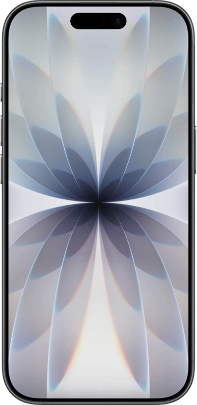 Apple iPhone 17 in de kleur Zwart