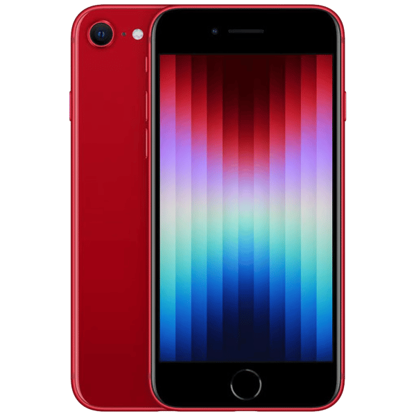 Apple iPhone SE (2022) in de kleur Rood
