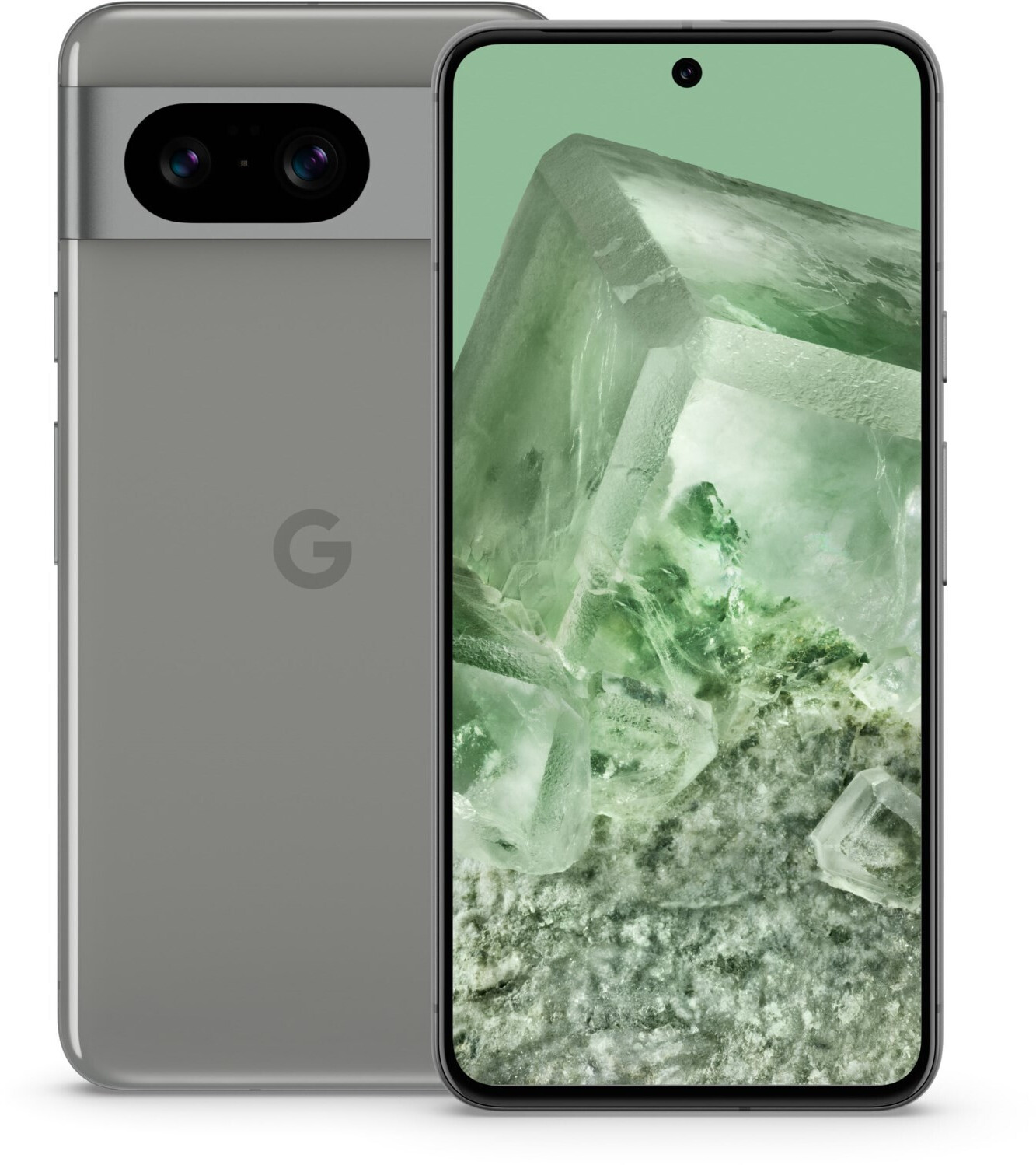 Google Pixel 8 in de kleur Obsidian