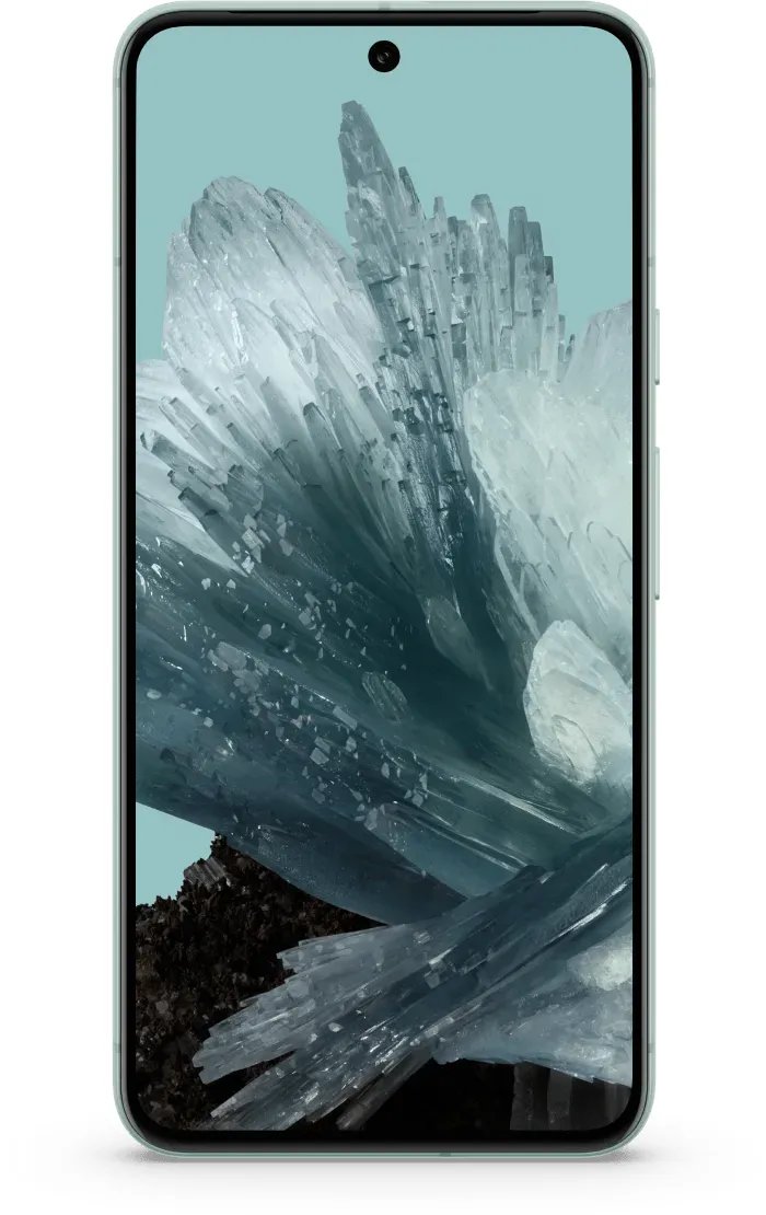 Google Pixel 8 in de kleur Mint