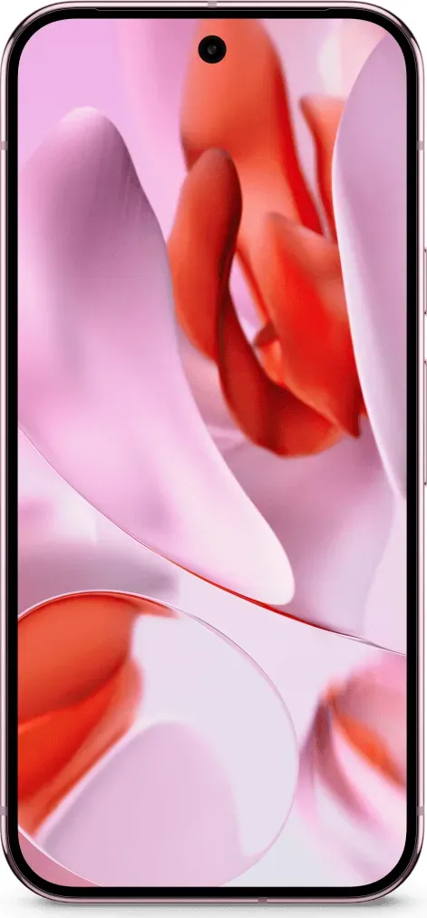 Google Pixel 9 Pro in de kleur Rose Quartz