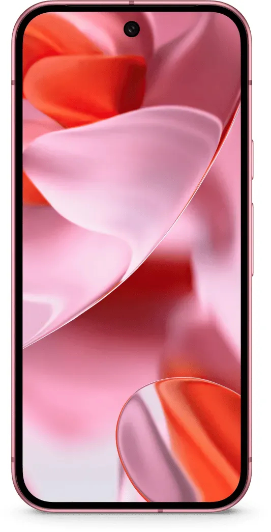Google Pixel 9 in de kleur Peony