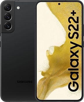 Samsung Galaxy S22 Plus in de kleur Phantom Black