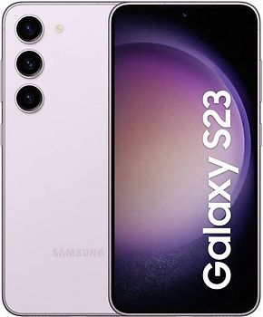 Samsung Galaxy S23 in de kleur Lavender